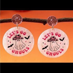Trendy Ghost Earrings by Boutique